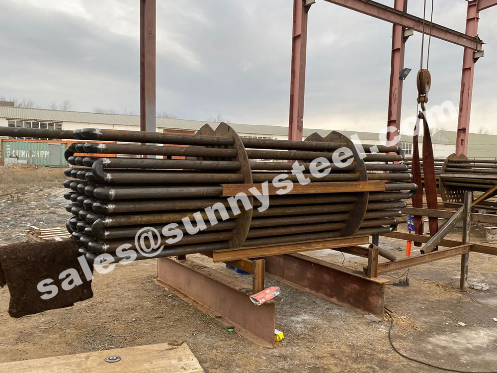 20G seamless pipes are used for a boiler in Uzbekistan