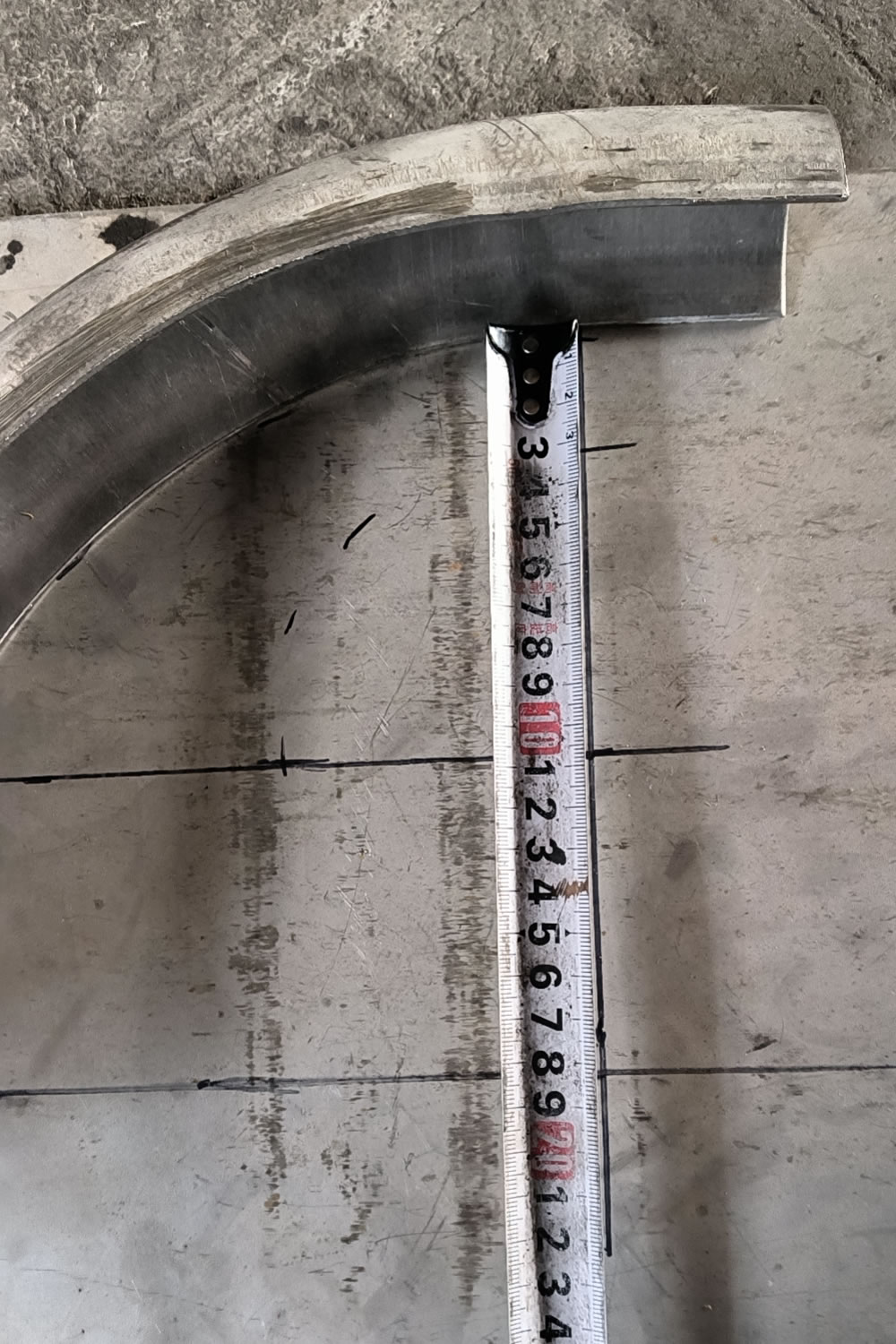 Radius measurement