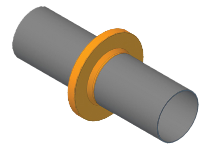 Anchor Flange assembly drawing