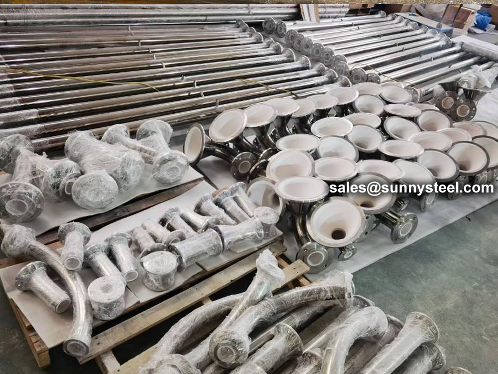 Ceramic Tile Lined Pipe Reducer