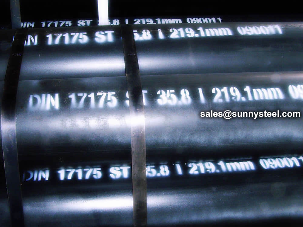 DIN 17175-79 Seamless steel tubes