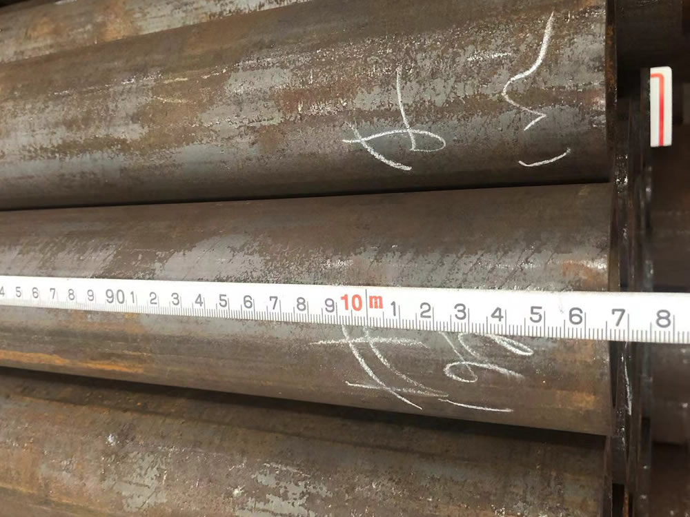 20G seamless steel pipe size measurement