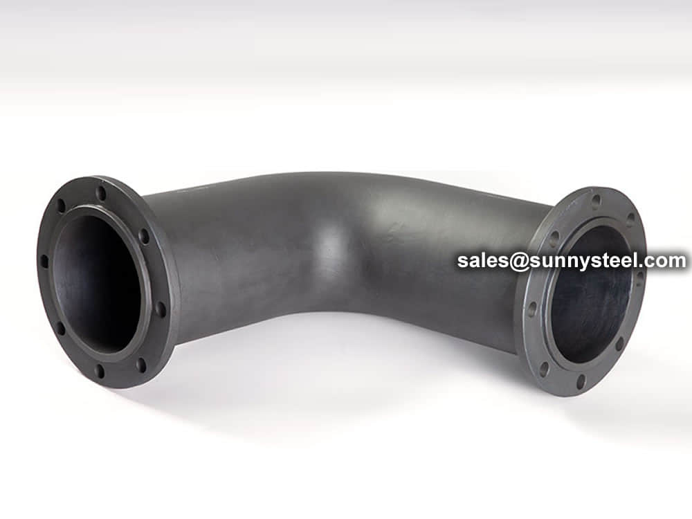 Silicon Carbide Alloy Ceramic Pipe Elbow