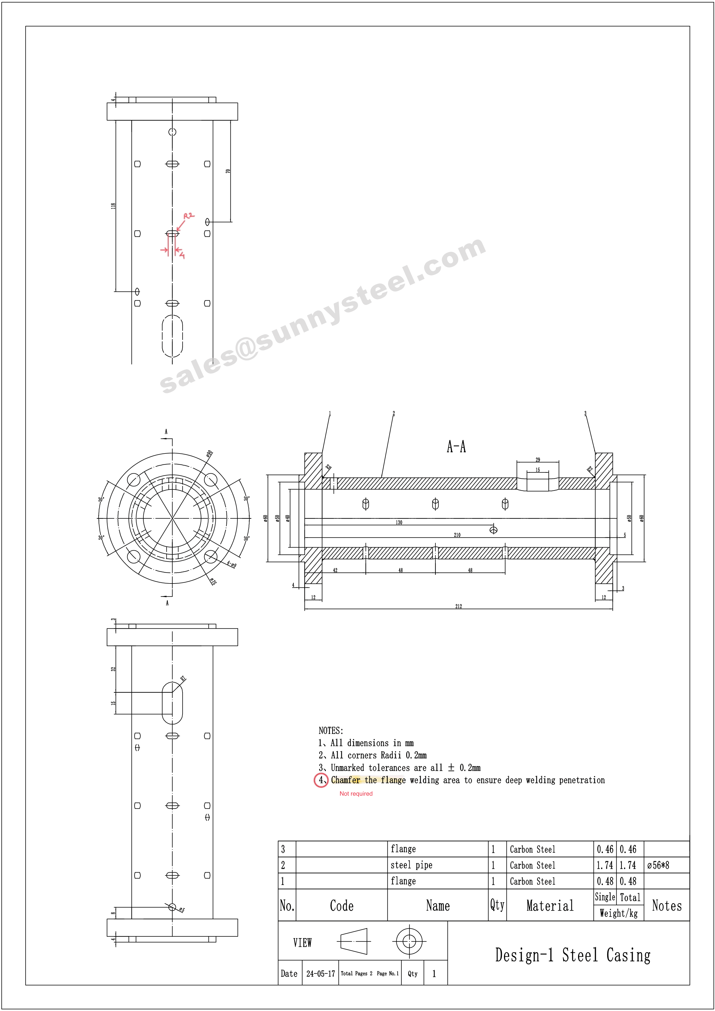 Silicon Carbide Ceramic lined pipe