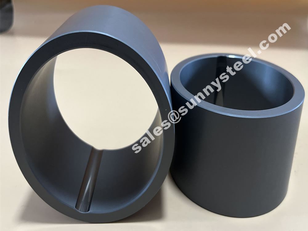 SSiC Silicon Carbide sleeve with slot