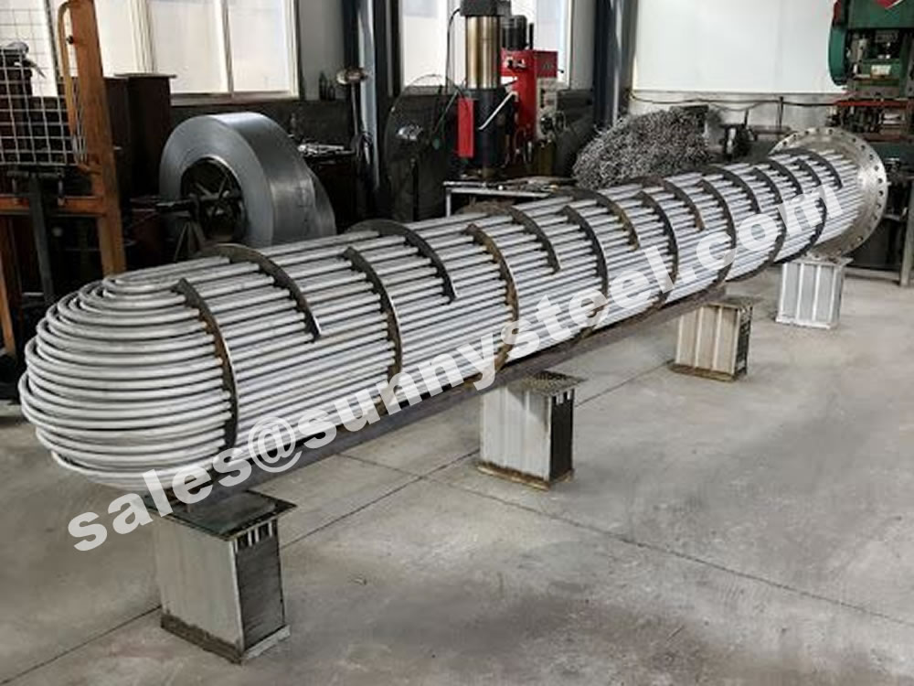 U-shaped heat exchanger tubes