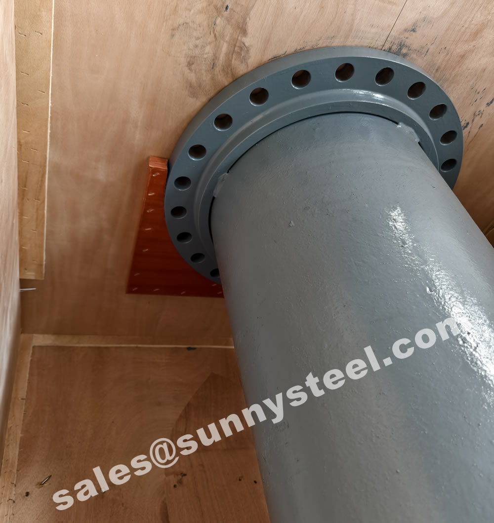 Internal fixed steel pipe